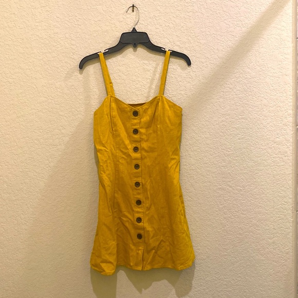 Linen Button Down Dress - Picture 5 of 9